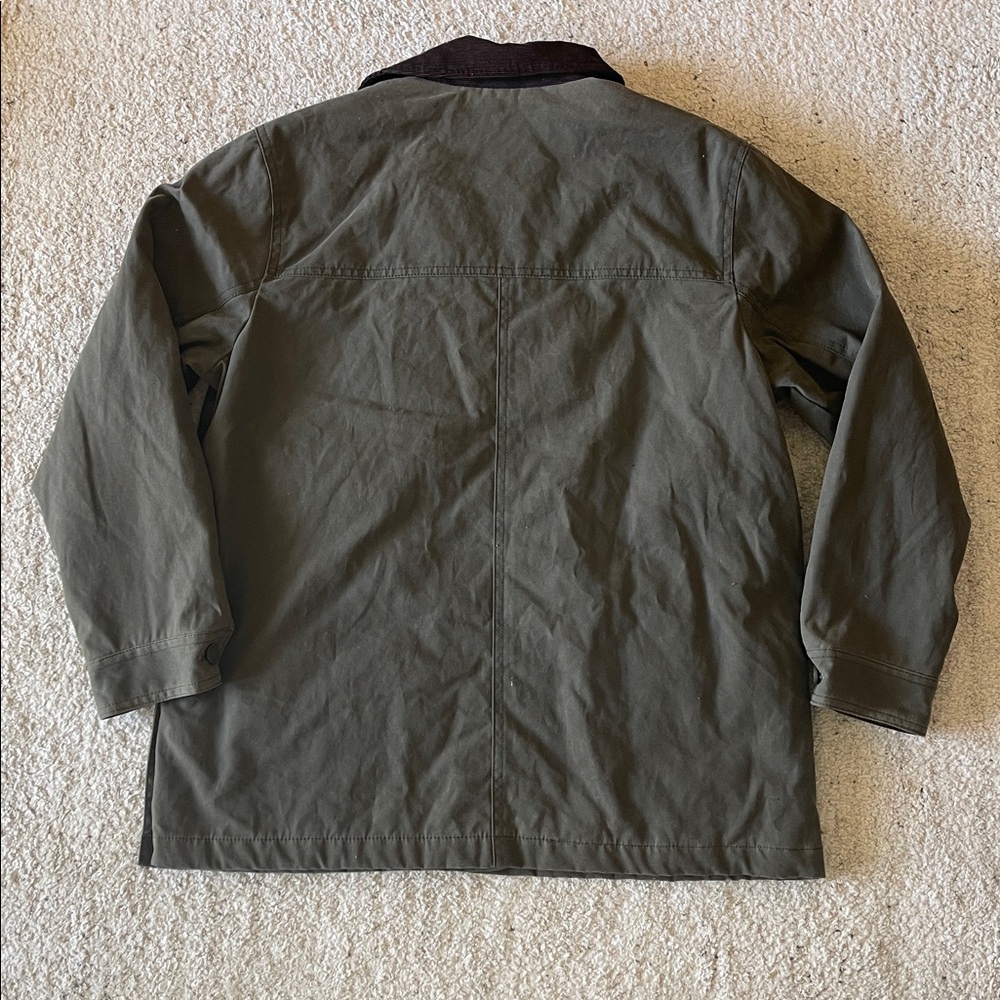 Marine Layer Khaki and Dark Brown Utility Jacket - worn ONCE - Picture 10 of 13